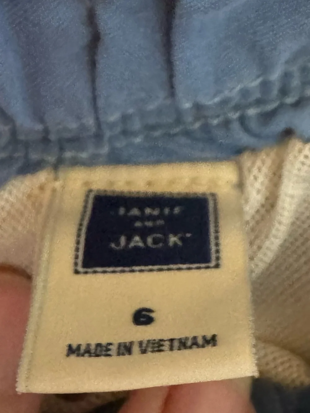 Janie & Jack Swim Club Boys Swim Trunks Size 6
